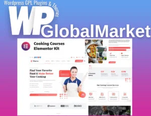 Maem – Cooking Courses Elementor Template Kit