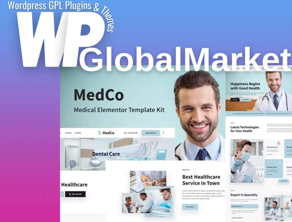 Medco – medical elementor template kit