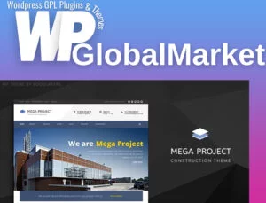 Mega Project – Construction WordPress Theme For Construction Company