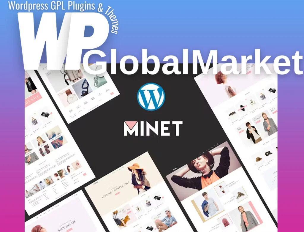 Minet – minimalist ecommerce wordpress theme