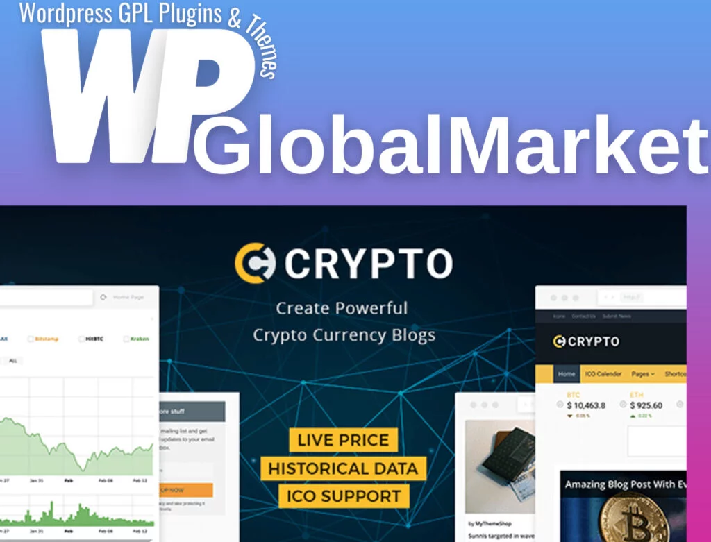 Mythemeshop crypto bitcoin & cryptocurrency wordpress theme