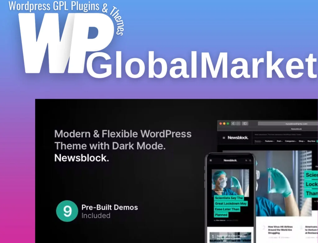 Newsblock news and magazine theme