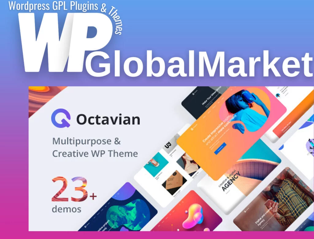 Octavian – creative multipurpose wordpress theme