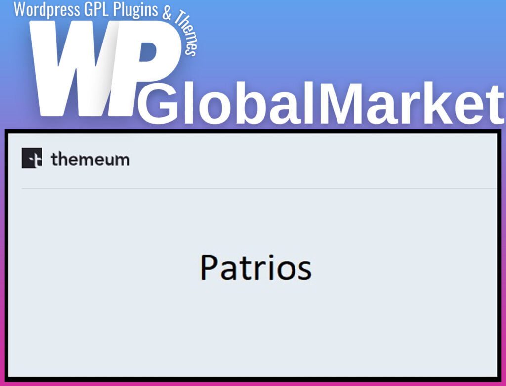Patrios WordPress Theme