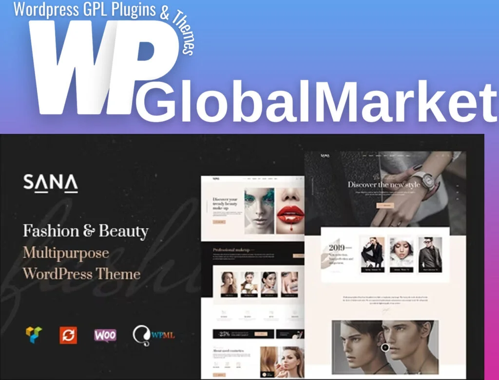 Sana – fashion stylist, beauty salon and makeup artist wordpress theme