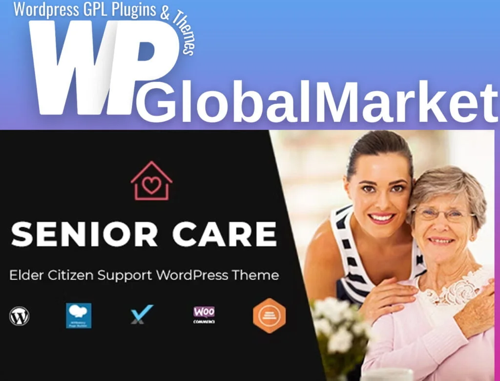 Senior care – elder citizen support wordpress theme