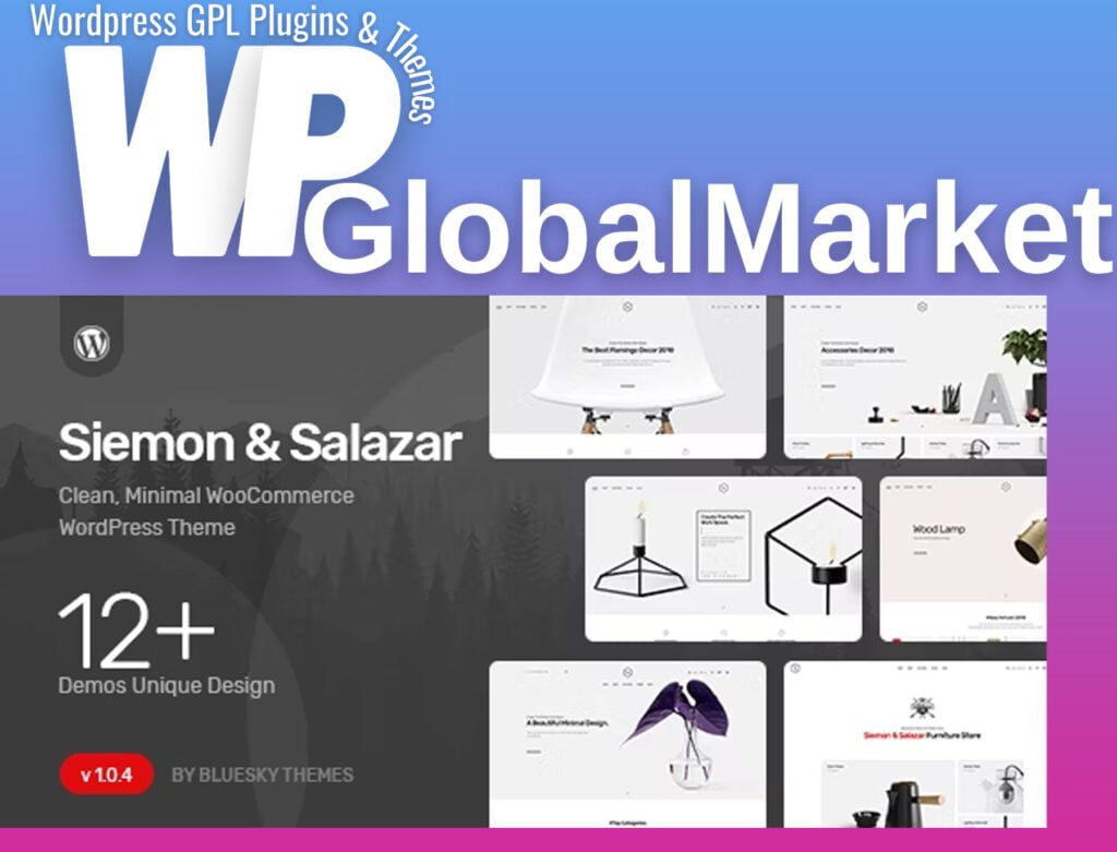 Siemon and Salazar – Clean, Minimal WooCommerce Theme