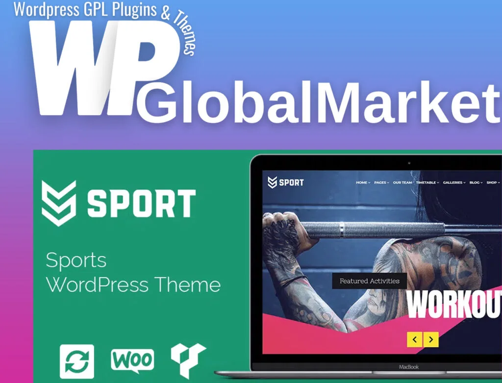 Sport wordpress theme