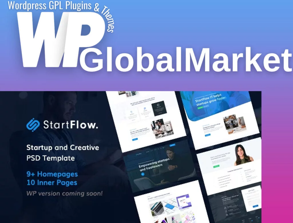 Start flow startup and creative multipurpose theme