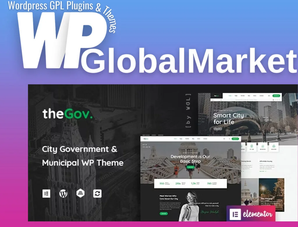 Thegov – municipal and government wordpress theme