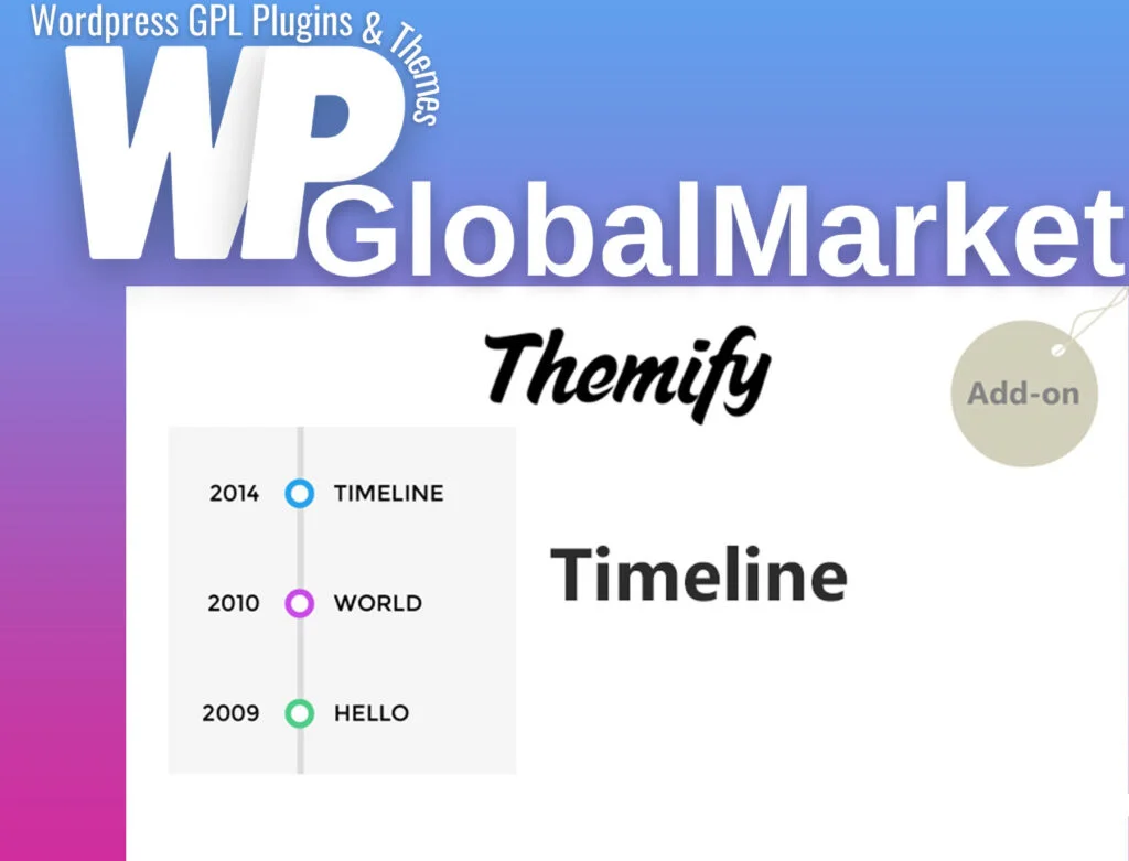 Themify builder timeline