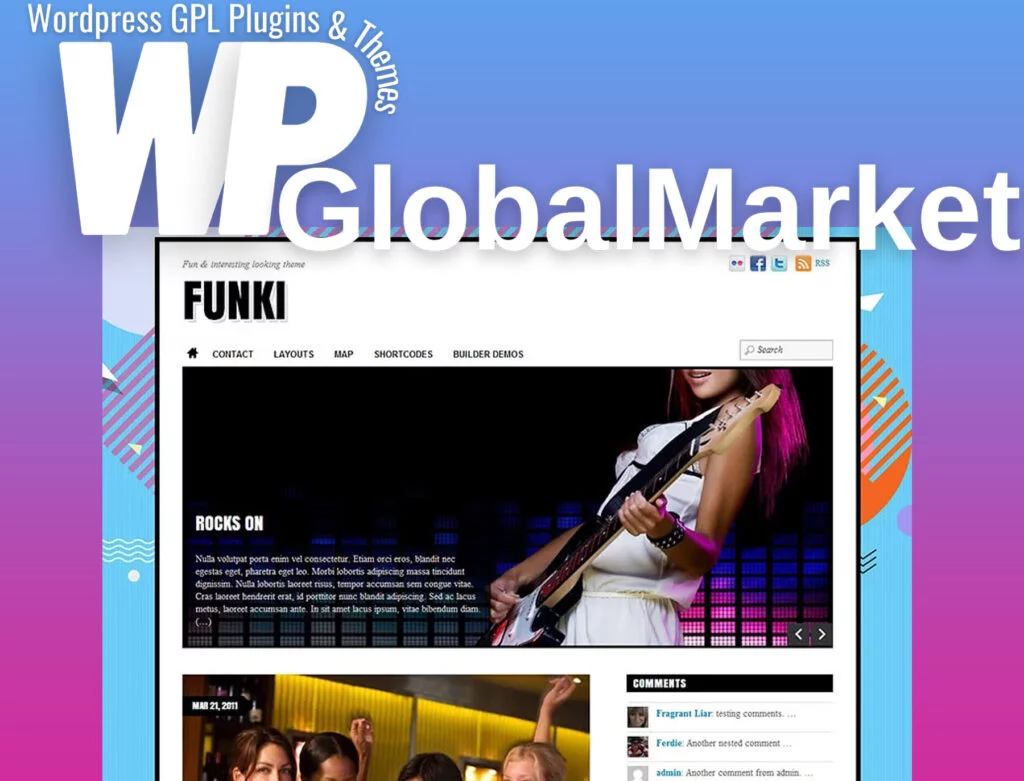 Themify funki wordpress theme