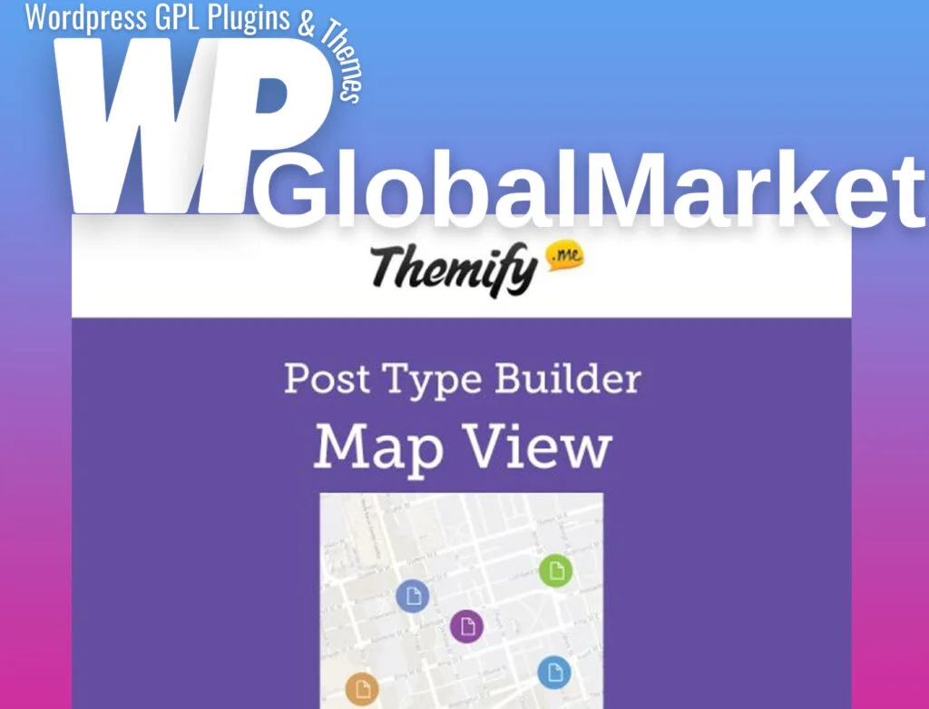 Themify post type builder map view