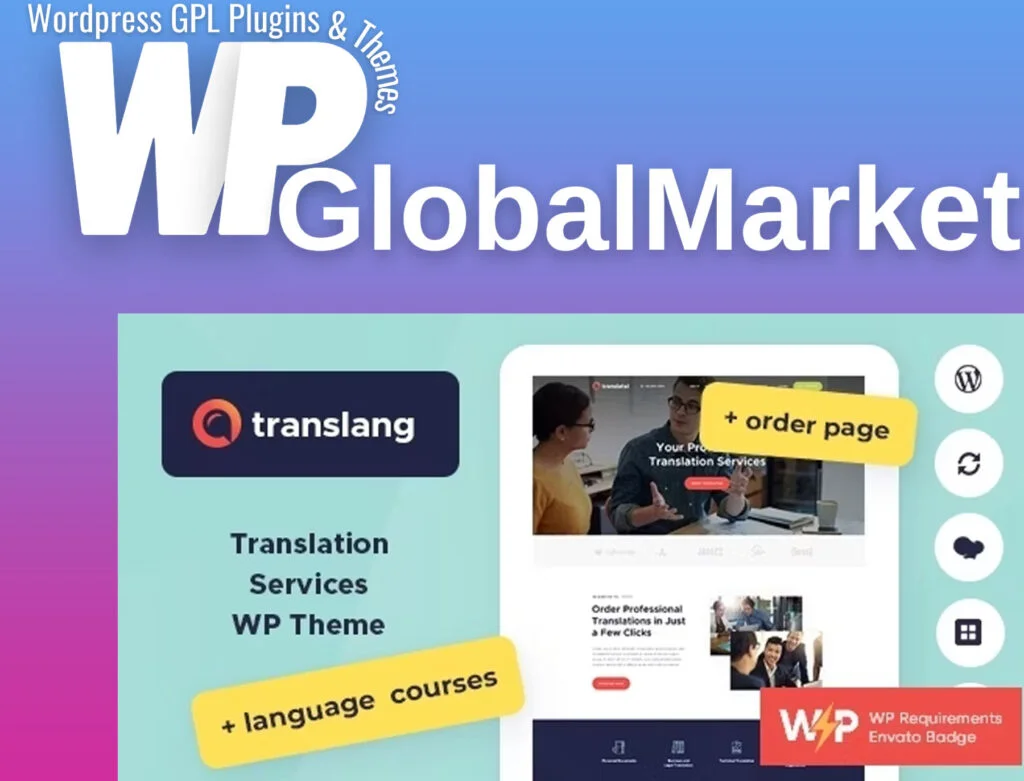 Translang | translation services and language courses wordpress theme