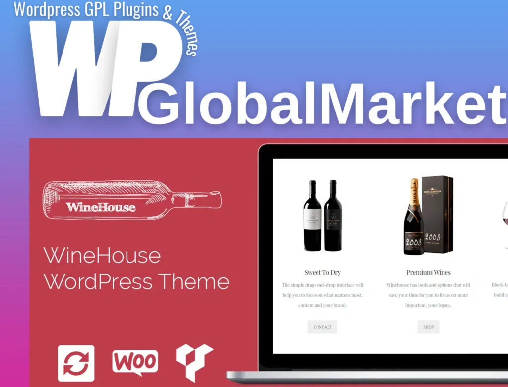 Winehouse wordpress theme