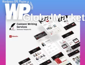 Writery – Content Writer Service Elementor Template Kit