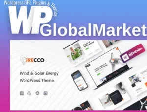 iRecco – Wind and Solar Energy WordPress Theme