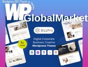 Bizzpro – Digital Business Creative WordPress