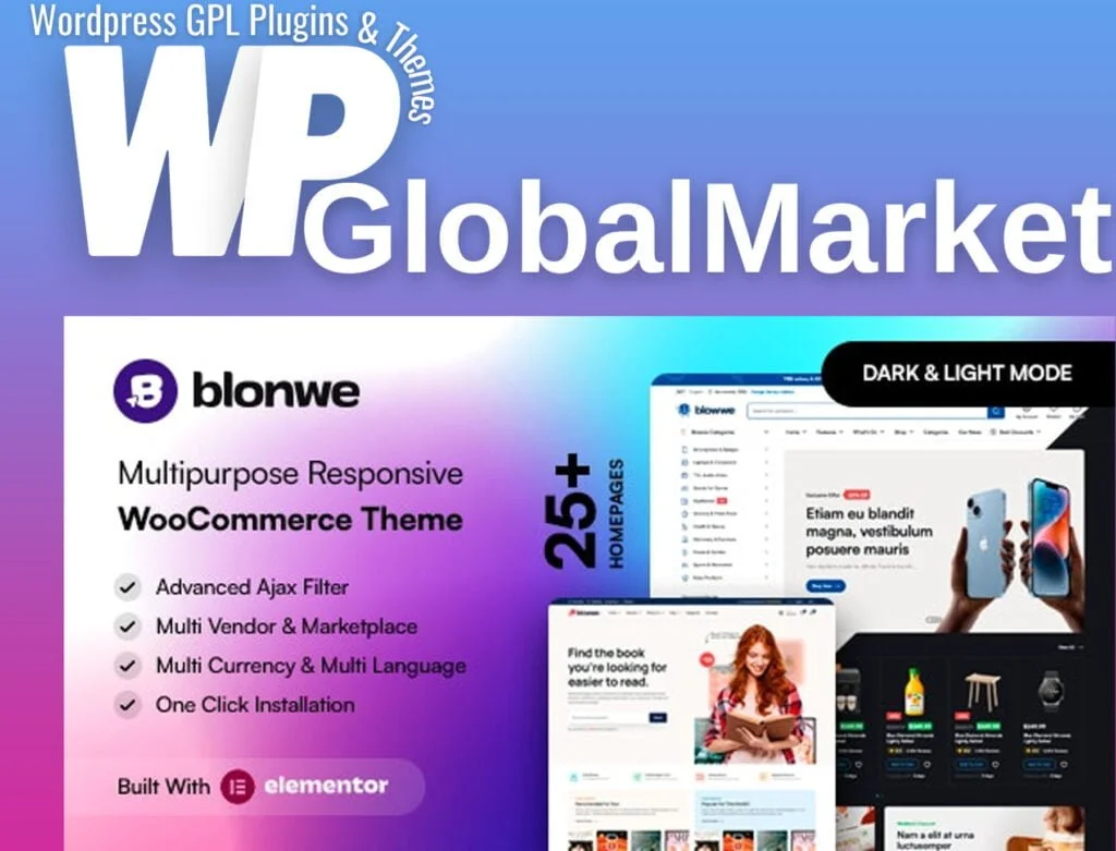 Blonwe - multipurpose woocommerce theme