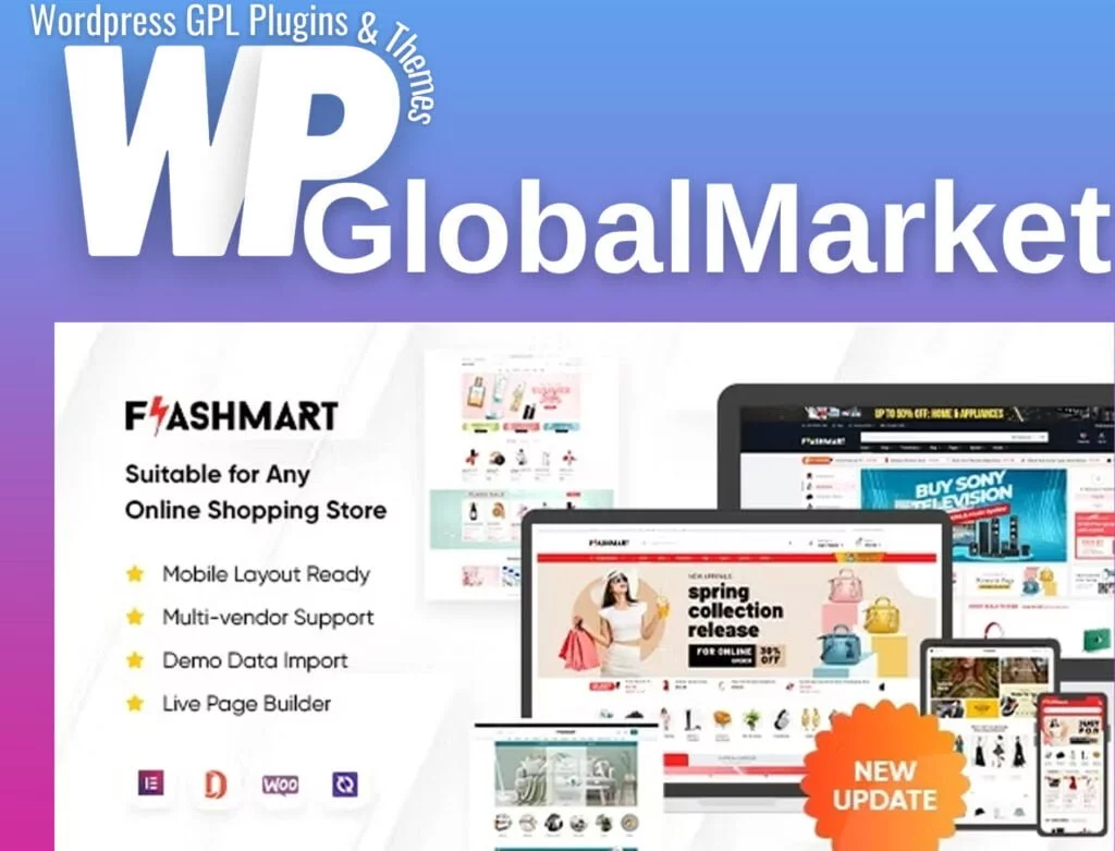 Flashmart – multipurpose elementor woocommerce wordpress theme