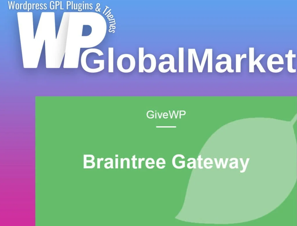 Give – braintree gateway