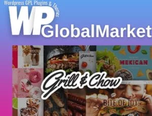 Grill and Chow – Fast Food & Pizza Theme