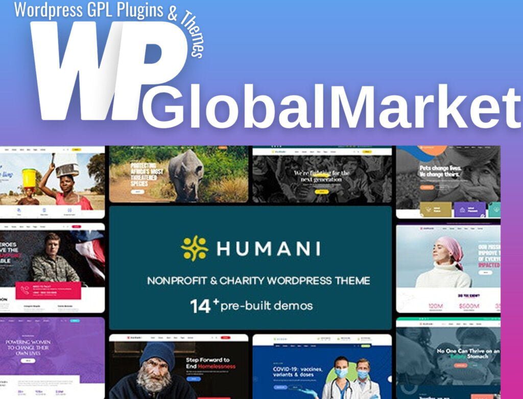 Humani – Nonprofit and Charity WordPress Theme