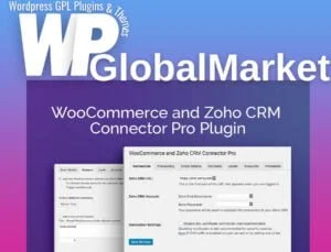 WooCommerce and Zoho CRM Connector Pro Plugin