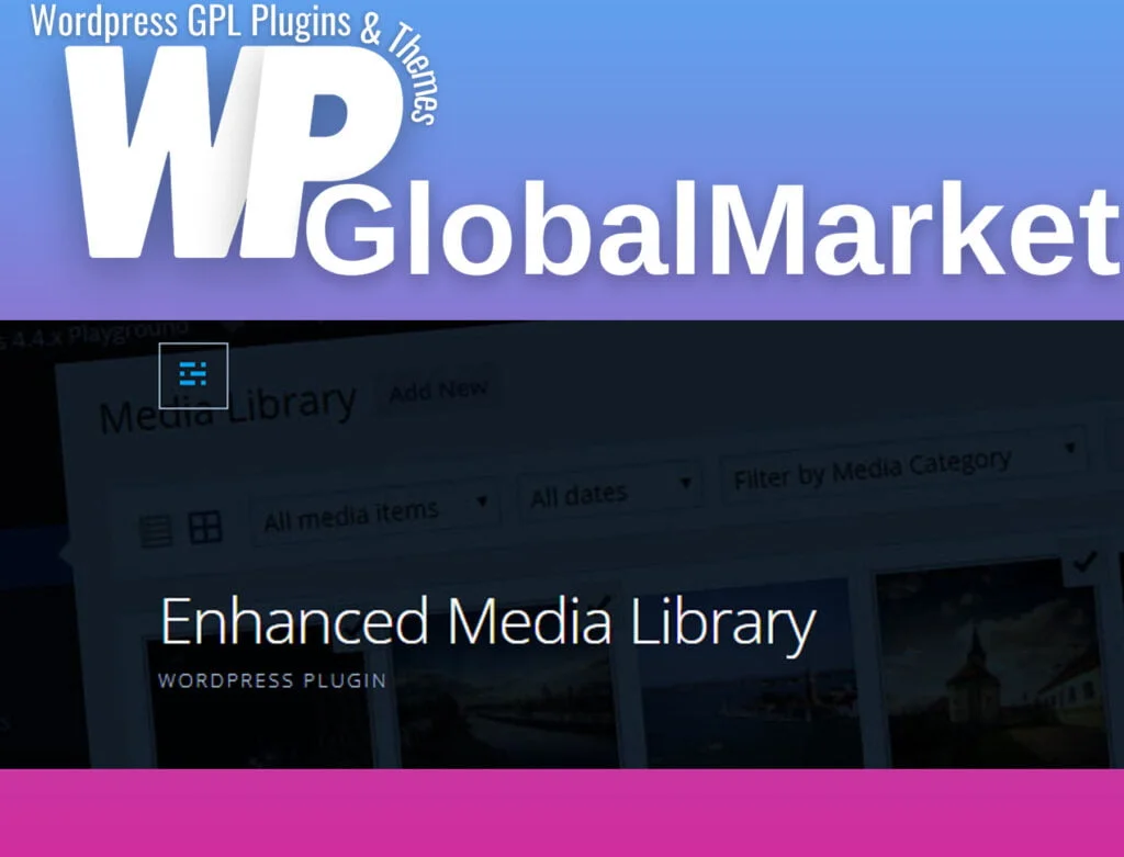 Enhanced media library - wordpress plugin