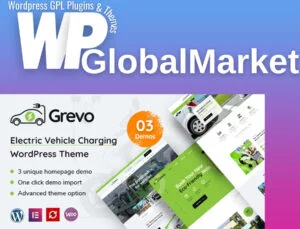 Grevo – Electric Vehicle Charging WordPress Theme