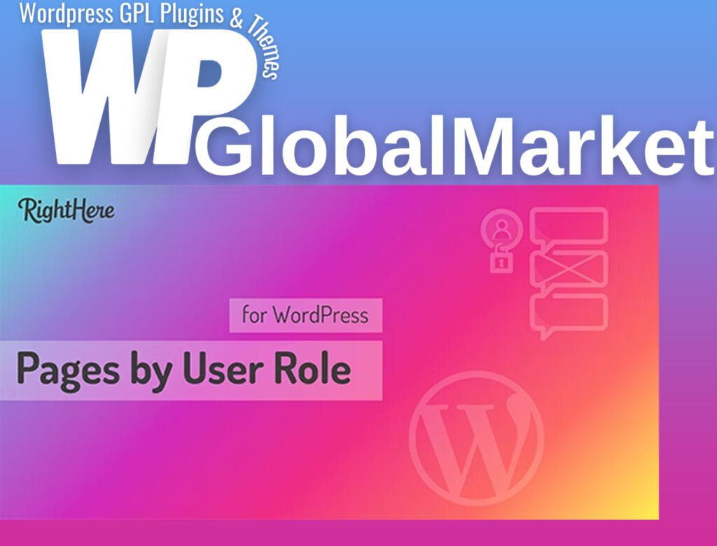 Pages by User Role for WordPress