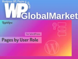 Pages by User Role for WordPress