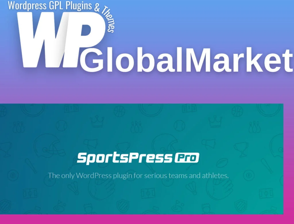 Sportpress pro - wordpress plugin for serious teams and athletes