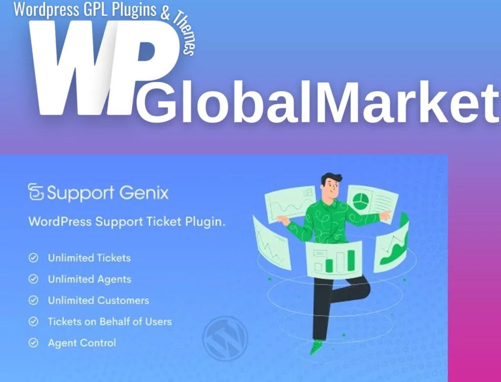 Support genix – wordpress support ticket plugin