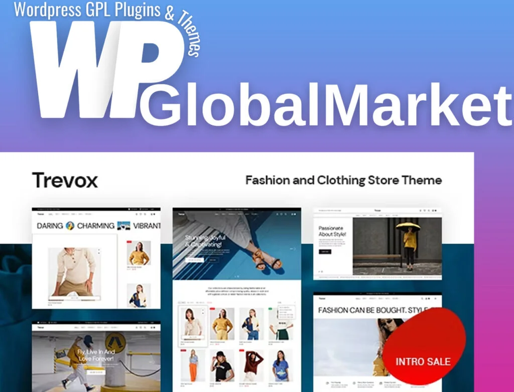 Trevox - fashion and clothing store theme