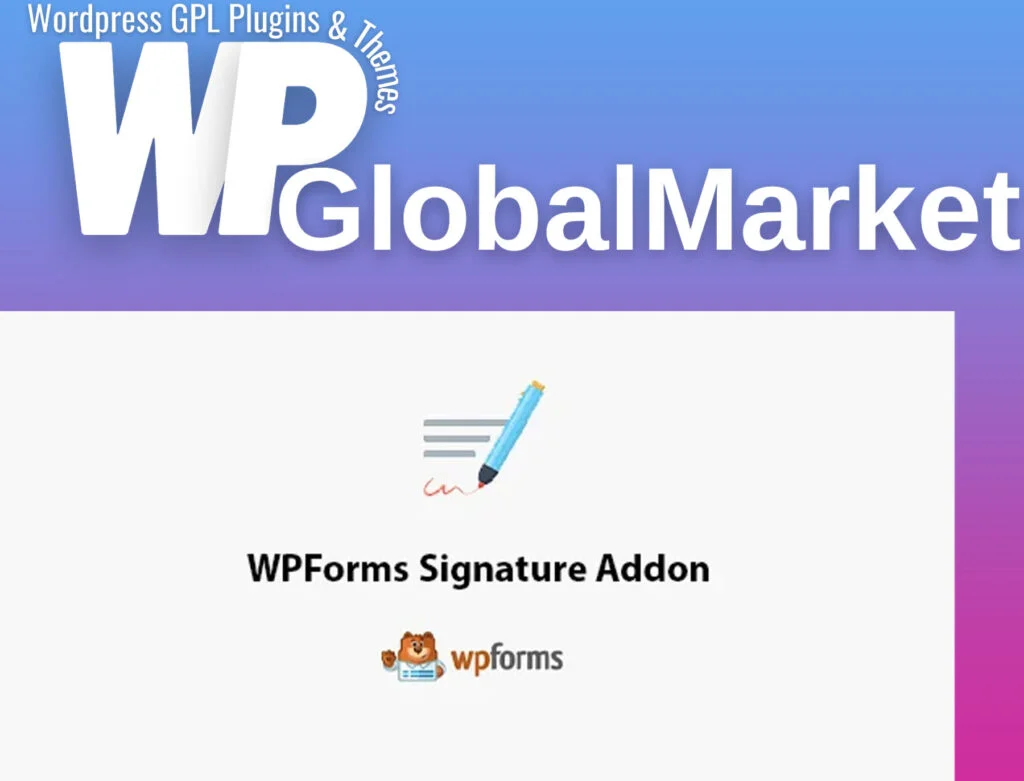 Wpforms signature addon