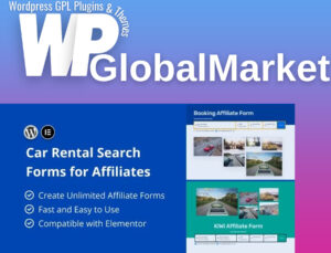 Car rental search forms for affiliates