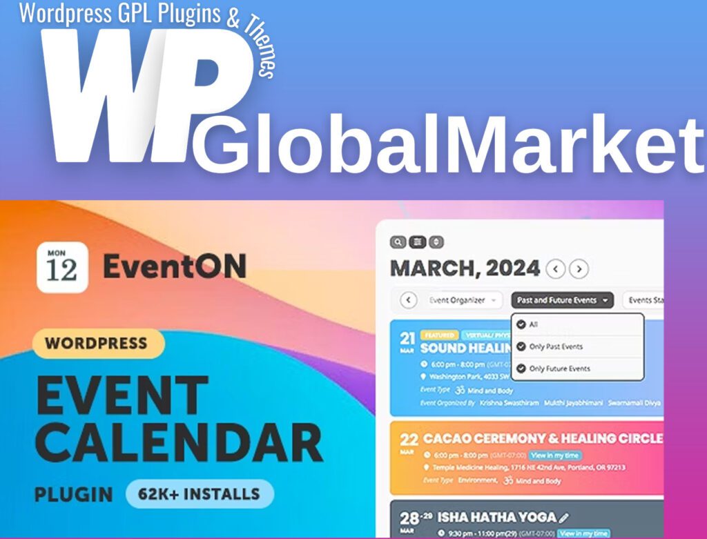 Eventon - wordpress virtual event calendar plugin