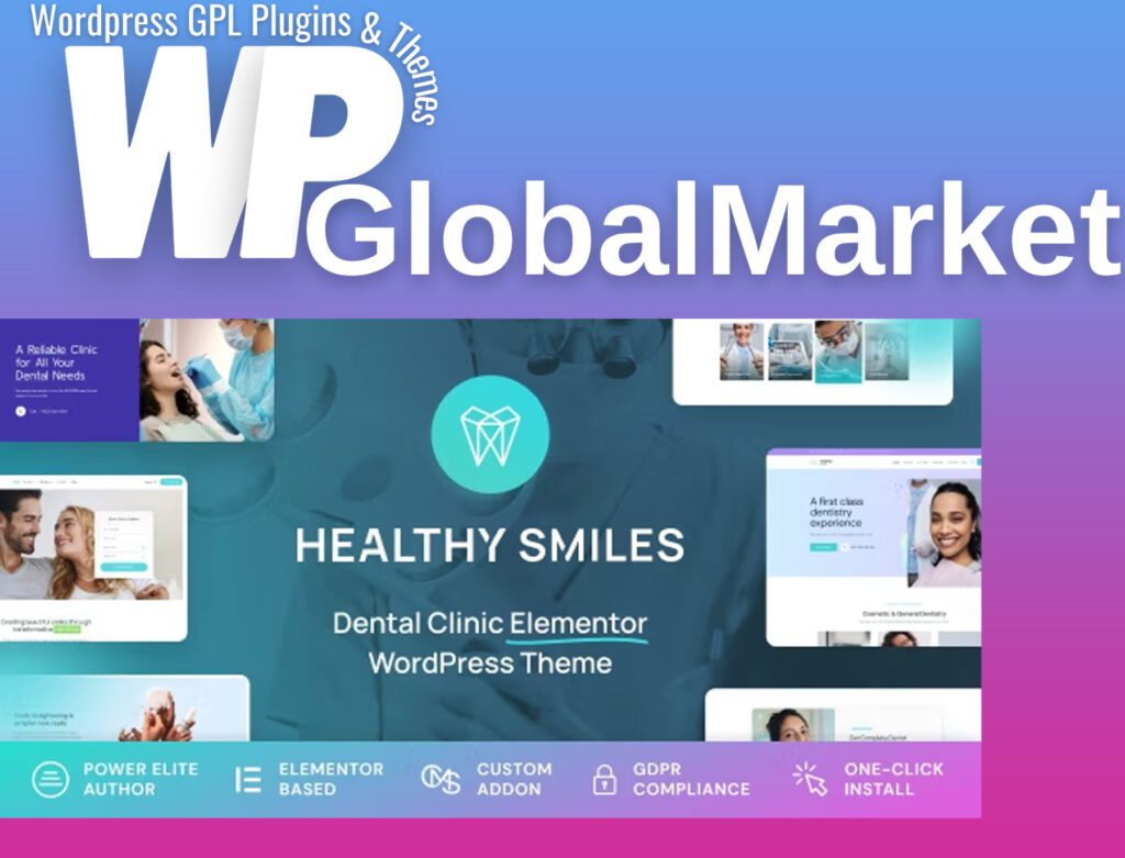 Healthy smiles  - dental wordpress theme