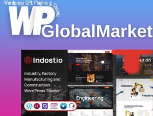 Indostio – Factory and Manufacturing WordPress Theme