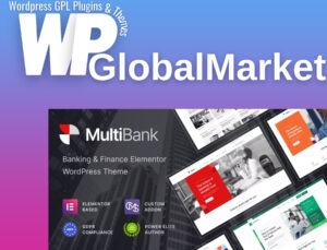 Multibank - business and finance wordpress theme
