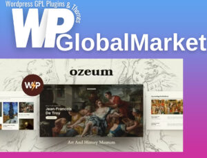Ozeum - modern art gallery and creative online museum wordpress theme +rt
