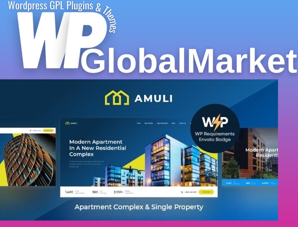 Amuli - property & real estate marketplace wordpress theme