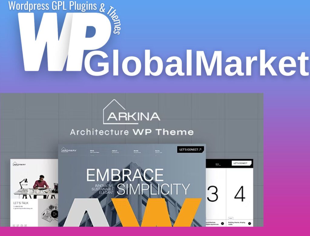 Arkina - architecture wordpress theme