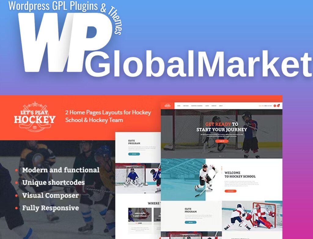 Let’s play | hockey school & sport wordpress theme