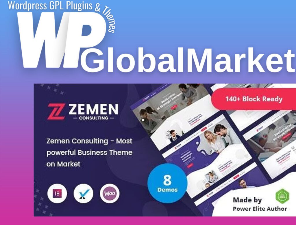 Zemen - multi-purpose consulting business wordpress theme + rtl