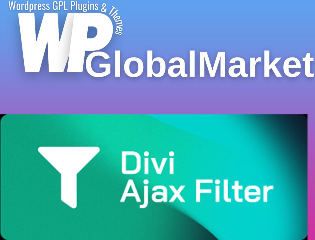 Divi ajax filter