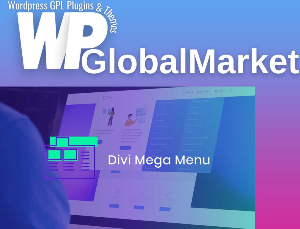 Divi mega menu