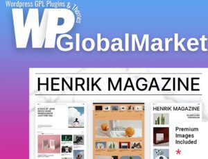 Henrik – creative magazine theme