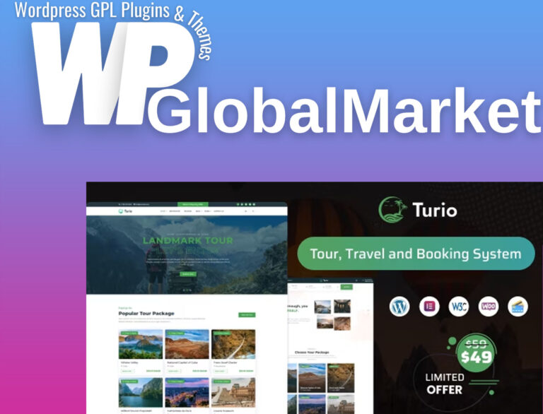 Turio – Tour and Travel WordPress Theme